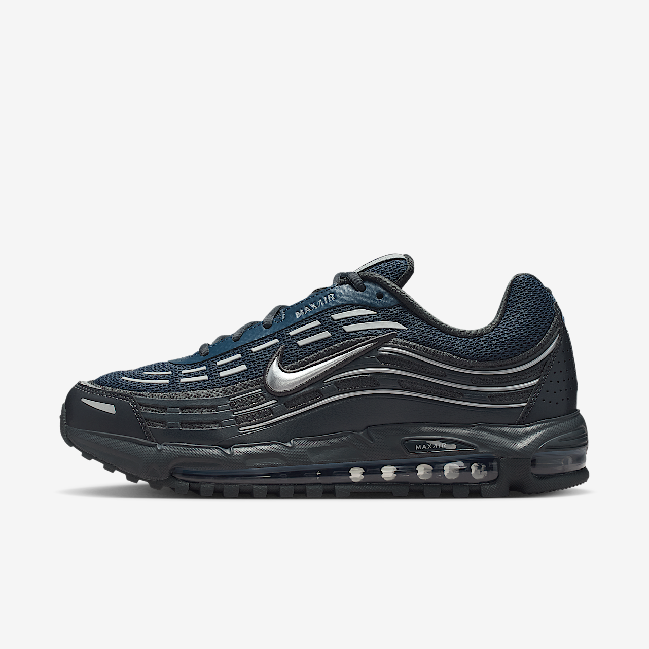 Nike Air Max sneaker Anthracite/Thunder Blue/Metallic Silver