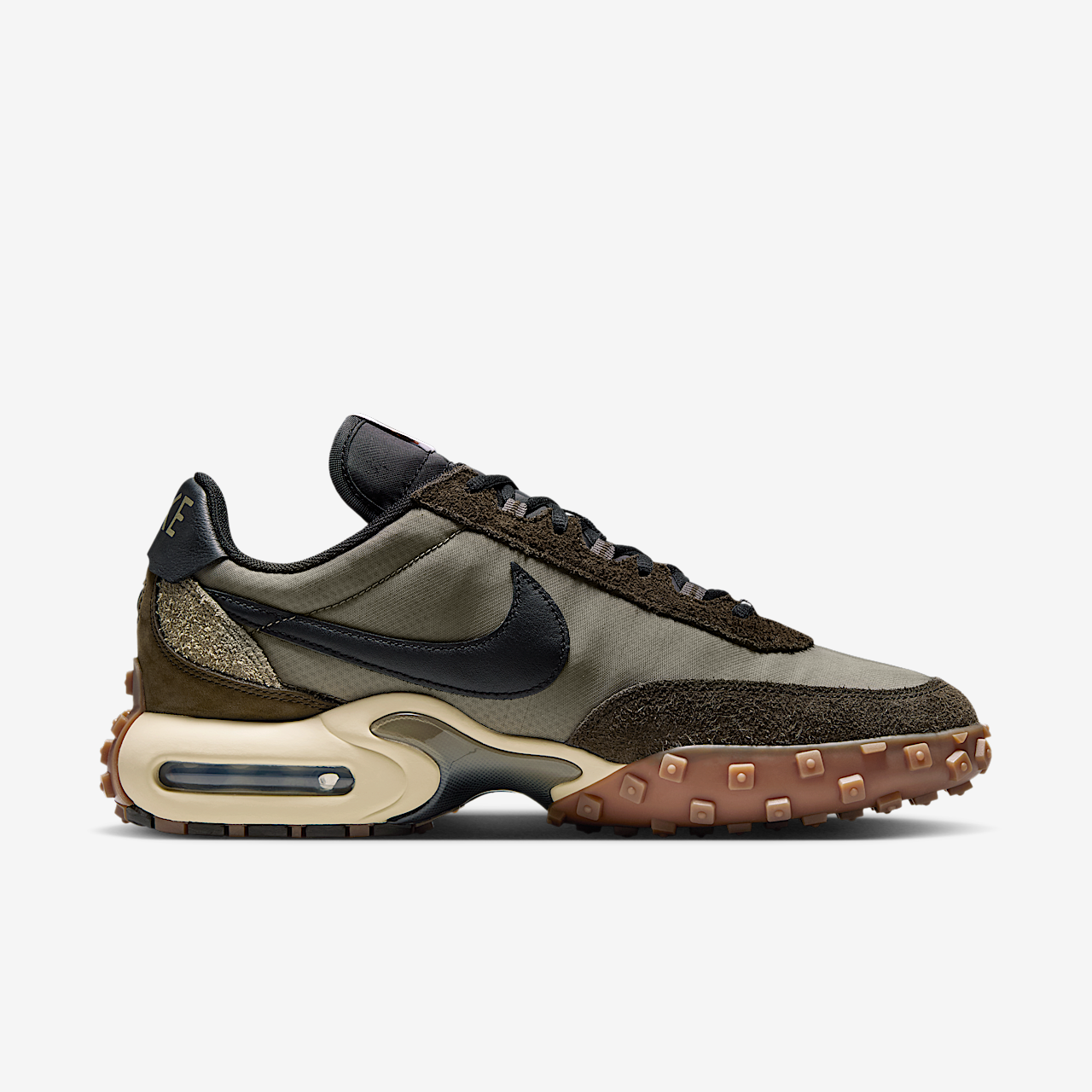 Nike Air Max sneaker Matte Olive/Gum Dark Brown/Legion Brown/Zwart