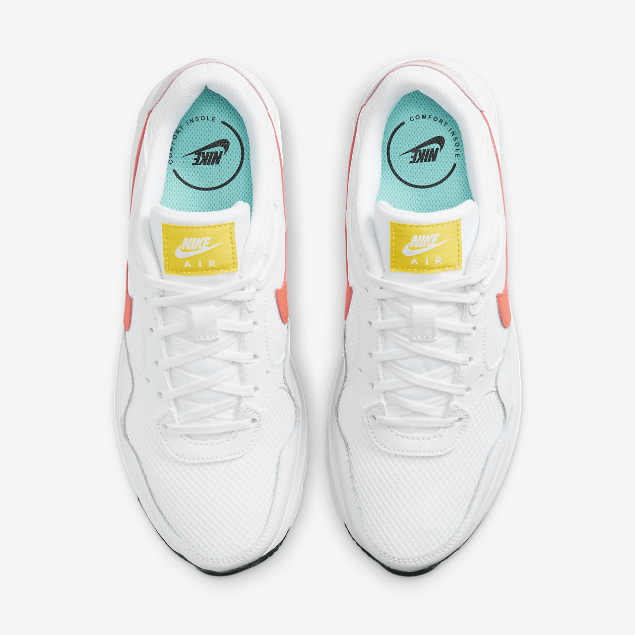 Nike Air Max SC sneaker Wit/Pink Foam/Light Laser Orange/Bright Crimson
