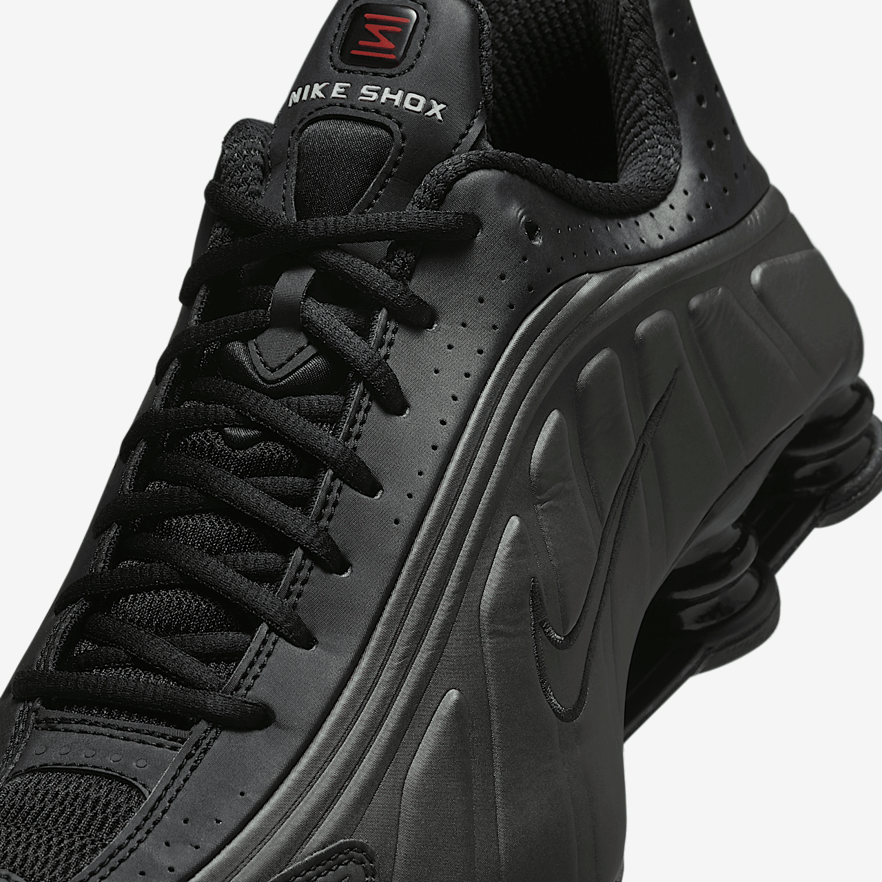 Nike Nike Shox sneaker Zwart/Zwart/Bright Crimson/Zwart