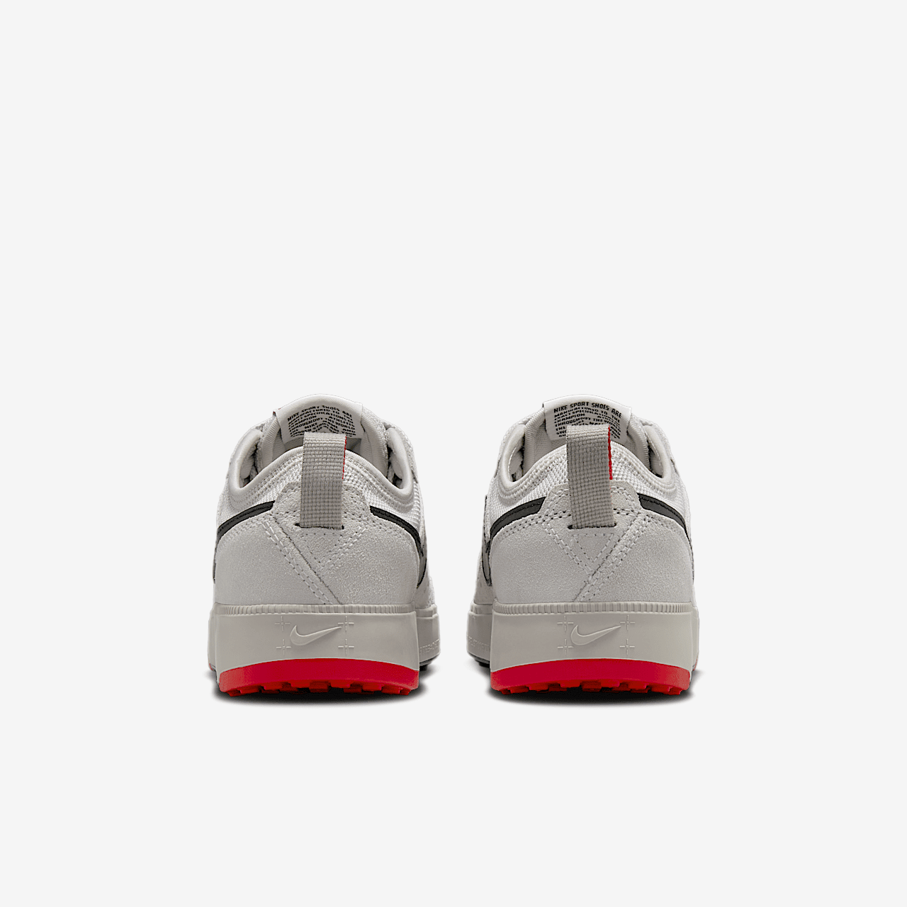 Nike  sneaker College Grey/Vast Grey/Fire Red/Zwart