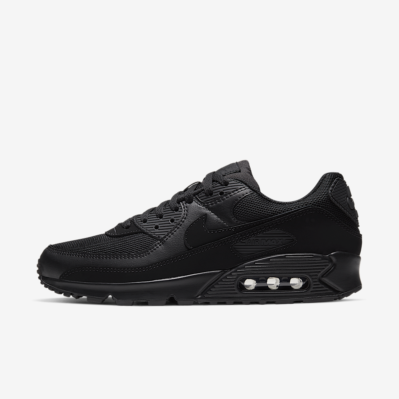 Nike Air max 90 sneaker Zwart/Zwart/Zwart/Zwart