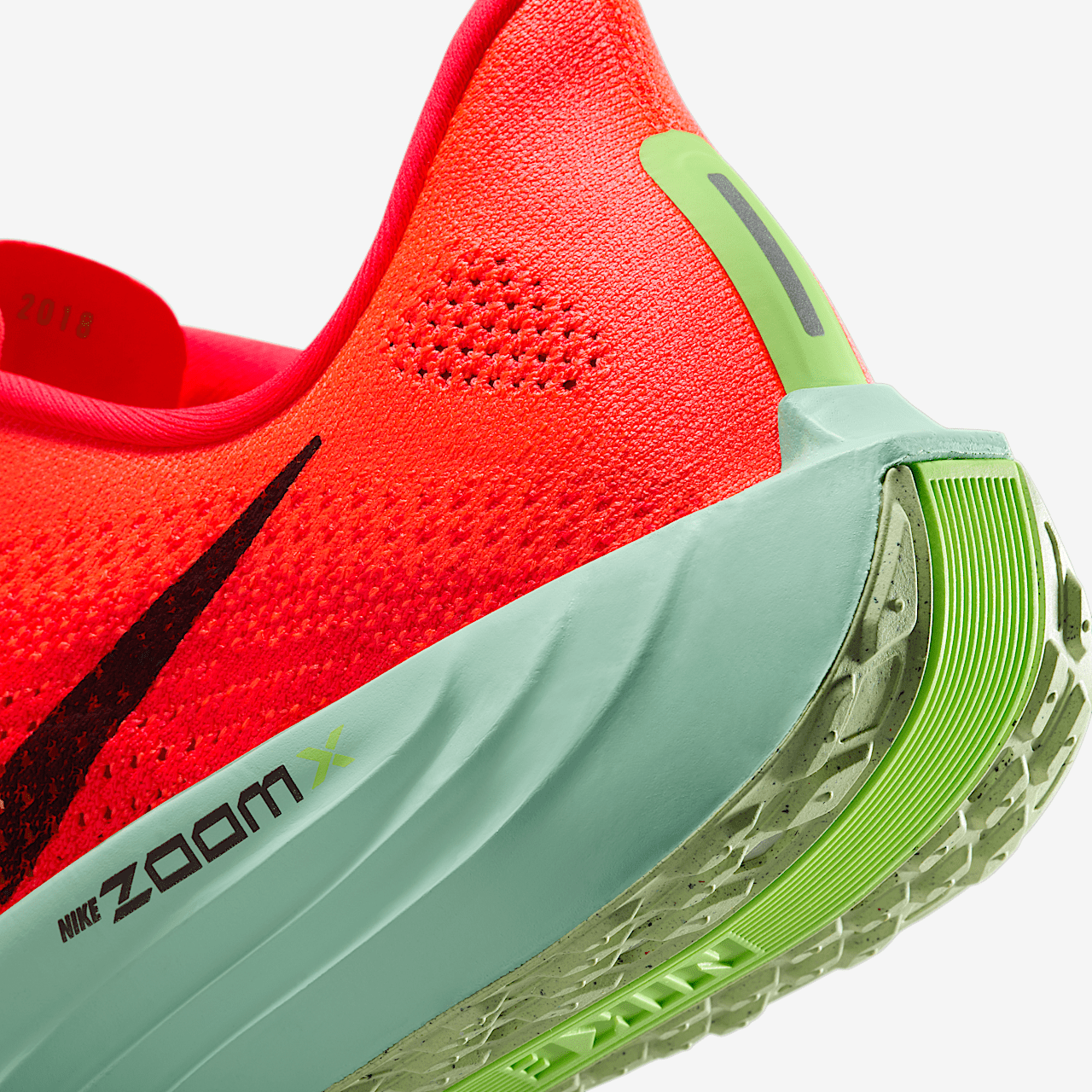 Nike Pegasus sneaker Bright Crimson/Lime Blast/Mint Foam/Cave Purple