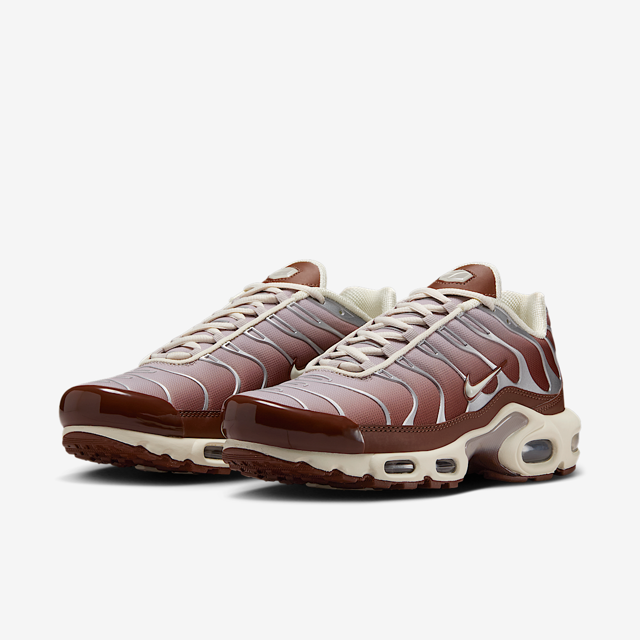Nike Air Max Plus sneaker Fauna Brown/College Grey/Metallic Silver/Soft Pearl