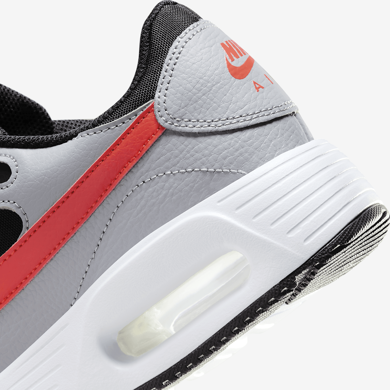 Nike Air Max SC sneaker Zwart/Cement Grey/Picante Red