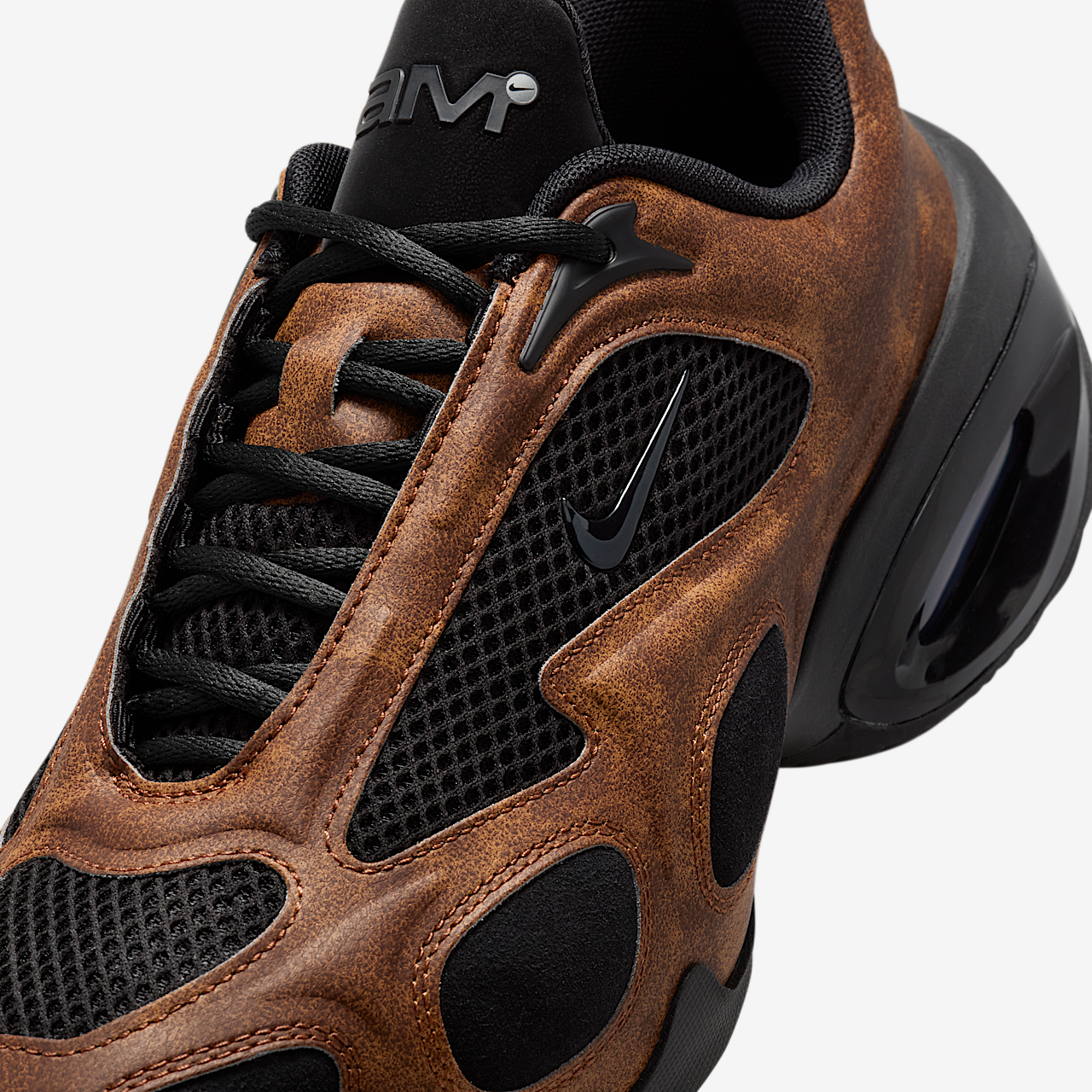 Nike Air Max sneaker Light British Tan/Metallic Silver/Zwart