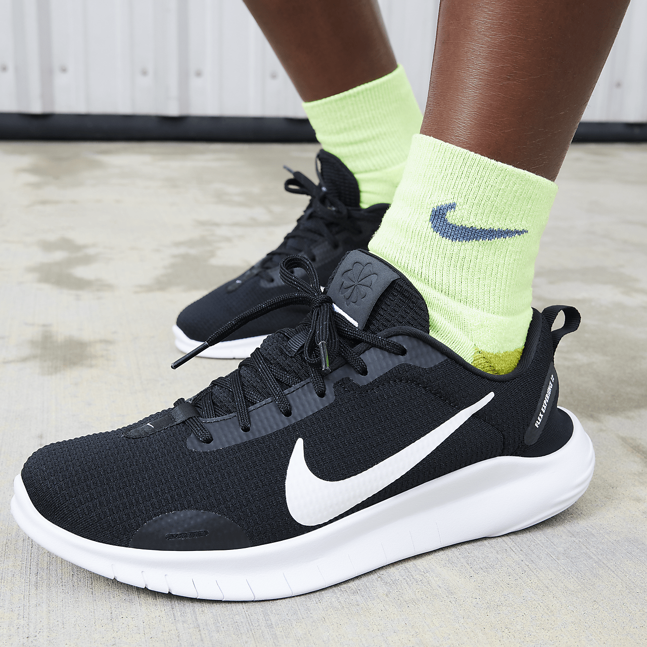 Nike  sneaker Zwart/Dark Smoke Grey/Wit