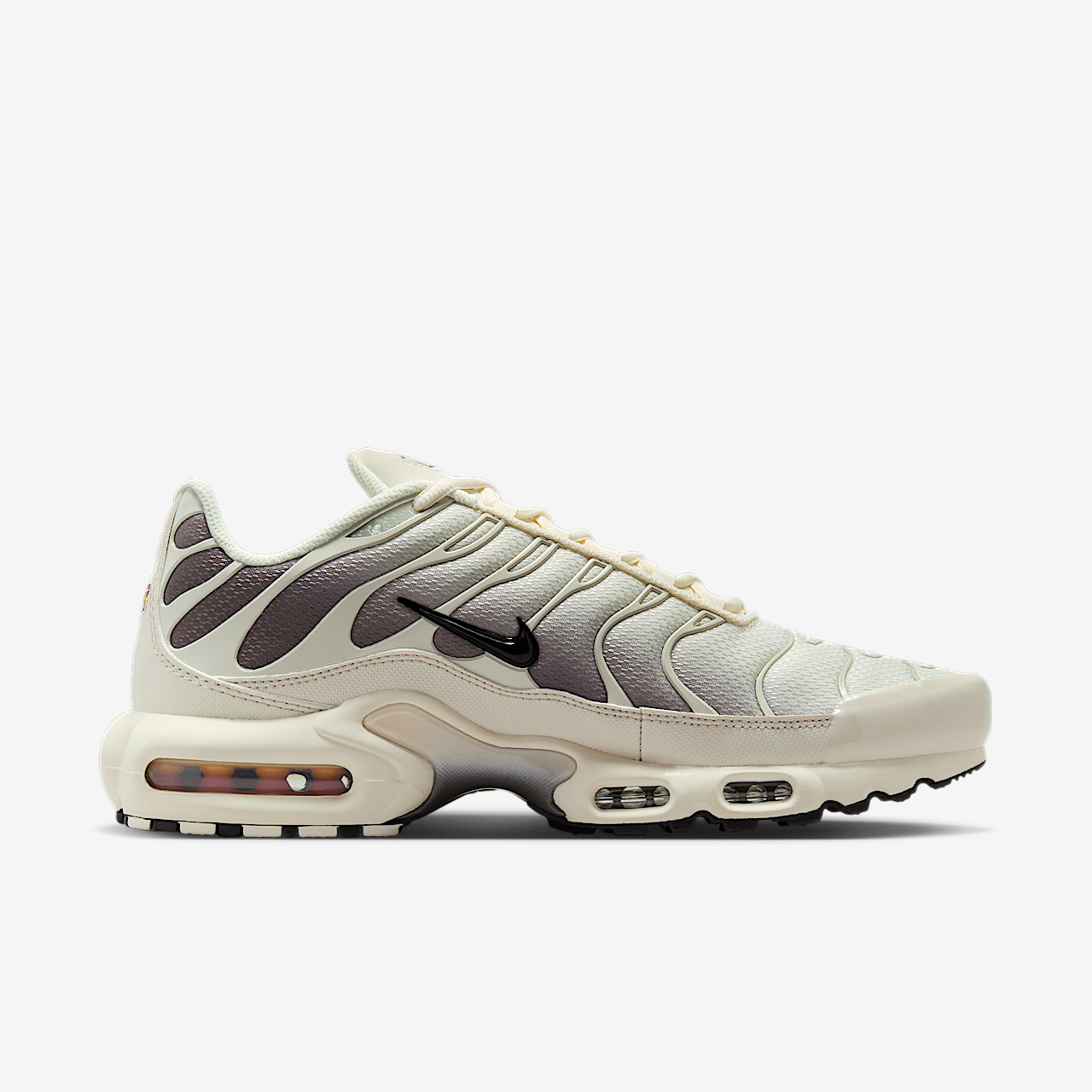 Nike Air Max Plus sneaker Light Orewood Brown/Soft Pearl/Cave Stone/Zwart