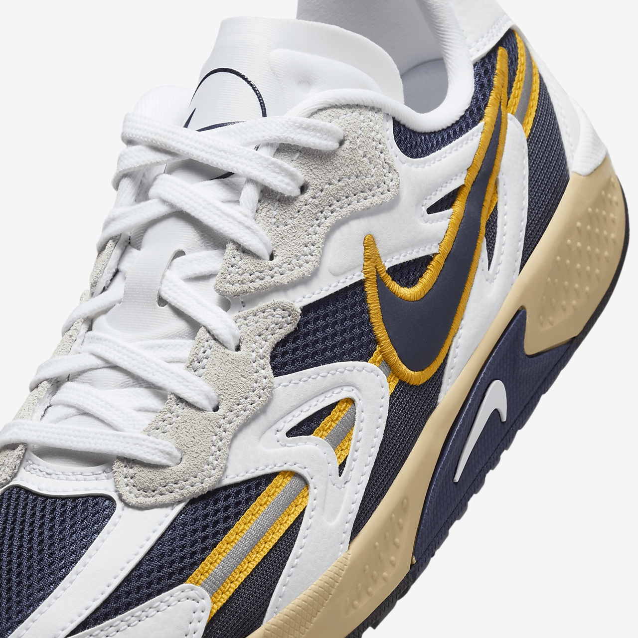 Nike  sneaker Wit/University Gold/Obsidian/Midnight Navy