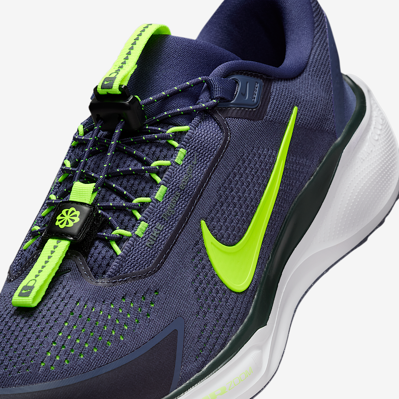 Nike Pegasus sneaker Sanded Purple/Seaweed/Zwart/Volt