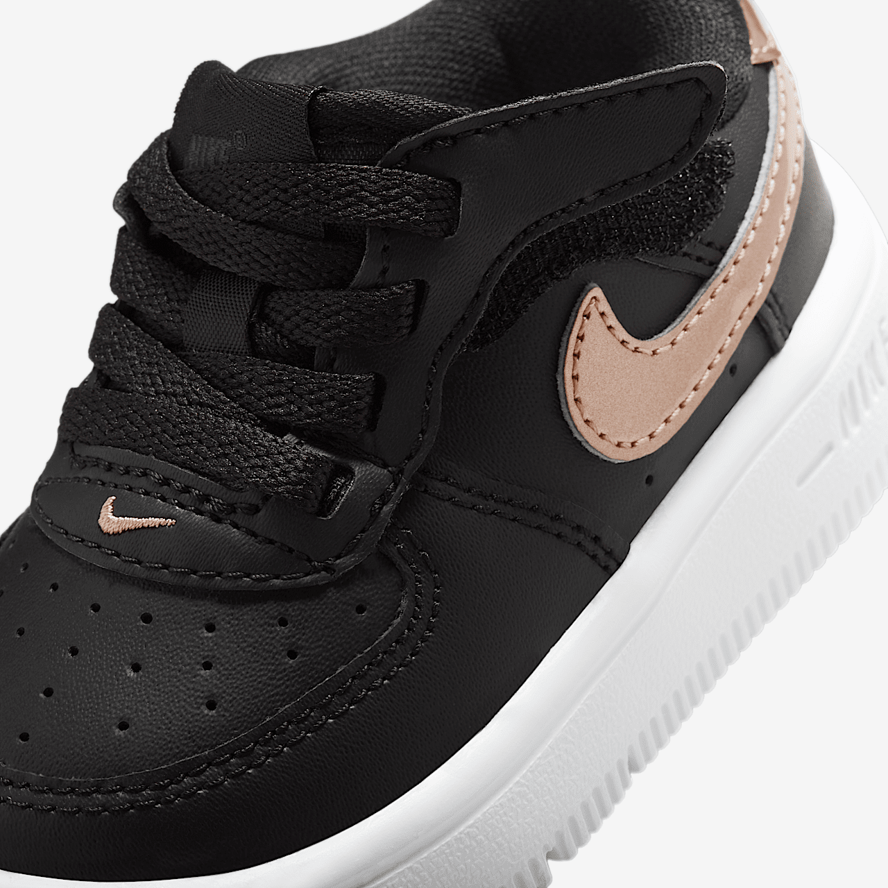 Nike  sneaker Zwart/Wit/Anthracite/Metallic Red Bronze