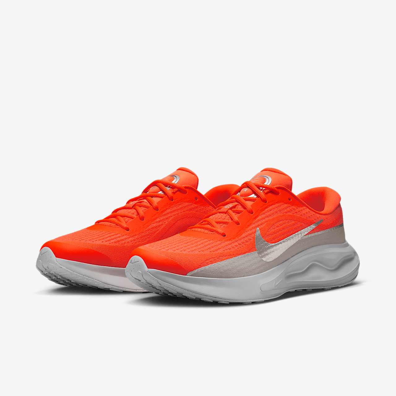 Nike  sneaker Hyper Crimson/Wolf Grey/Safety Orange/Metallic Silver