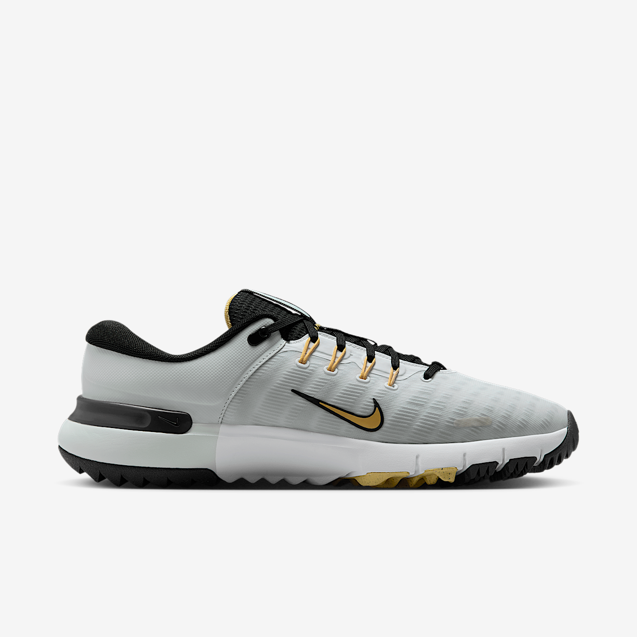Nike Free sneaker Wit/Zwart/Pure Platinum/Topaz Gold
