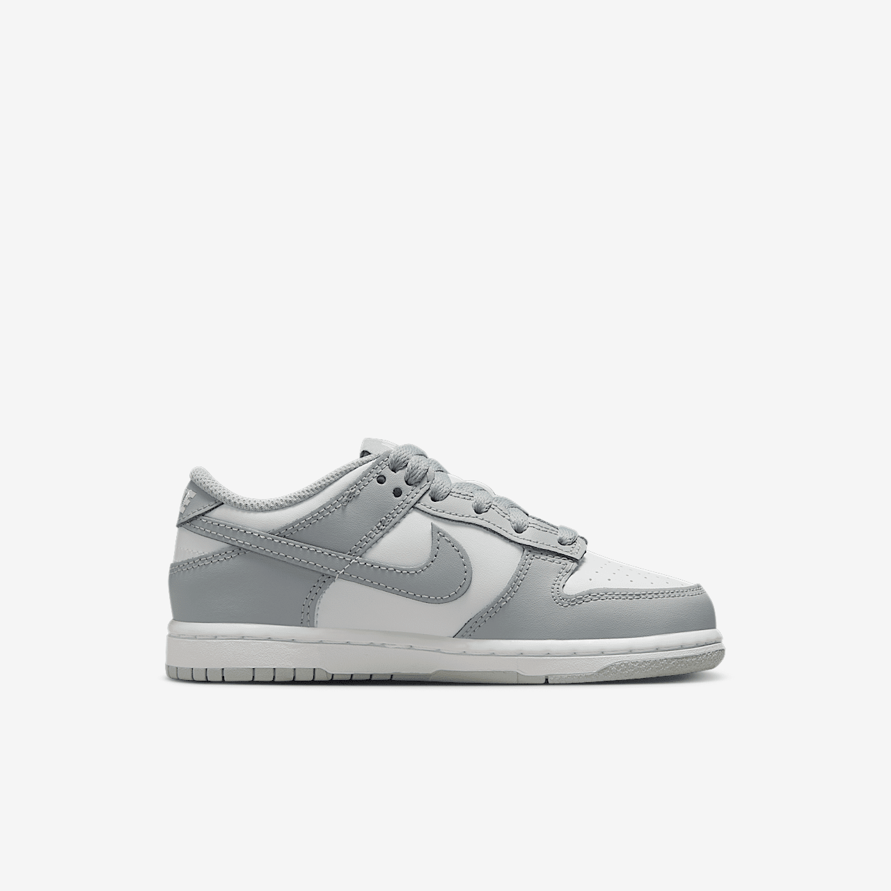 Nike Dunk Low sneaker Wit/Wit/Light Smoke Grey