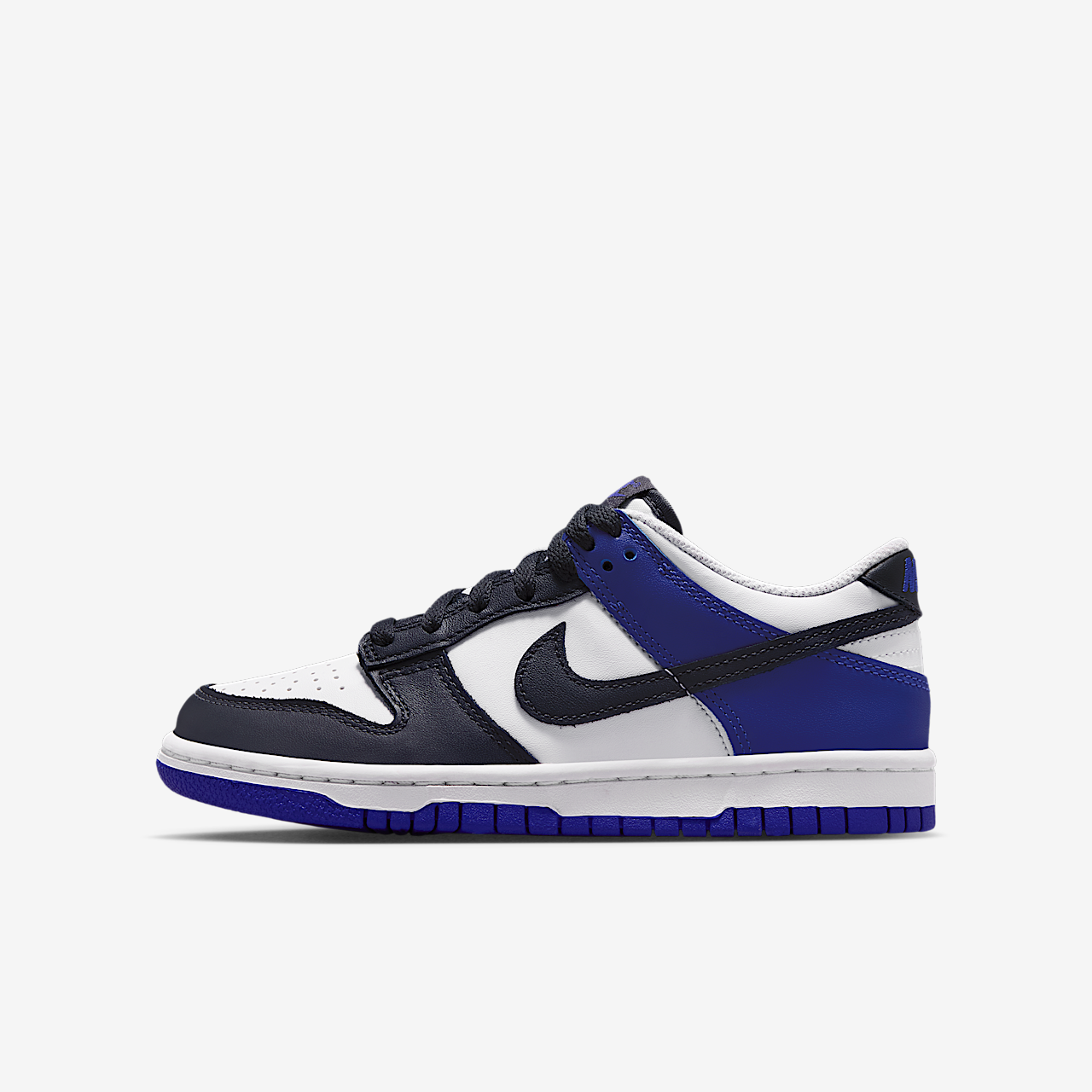Nike Dunk Low sneaker Wit/Deep Night/Dark Smoke Grey