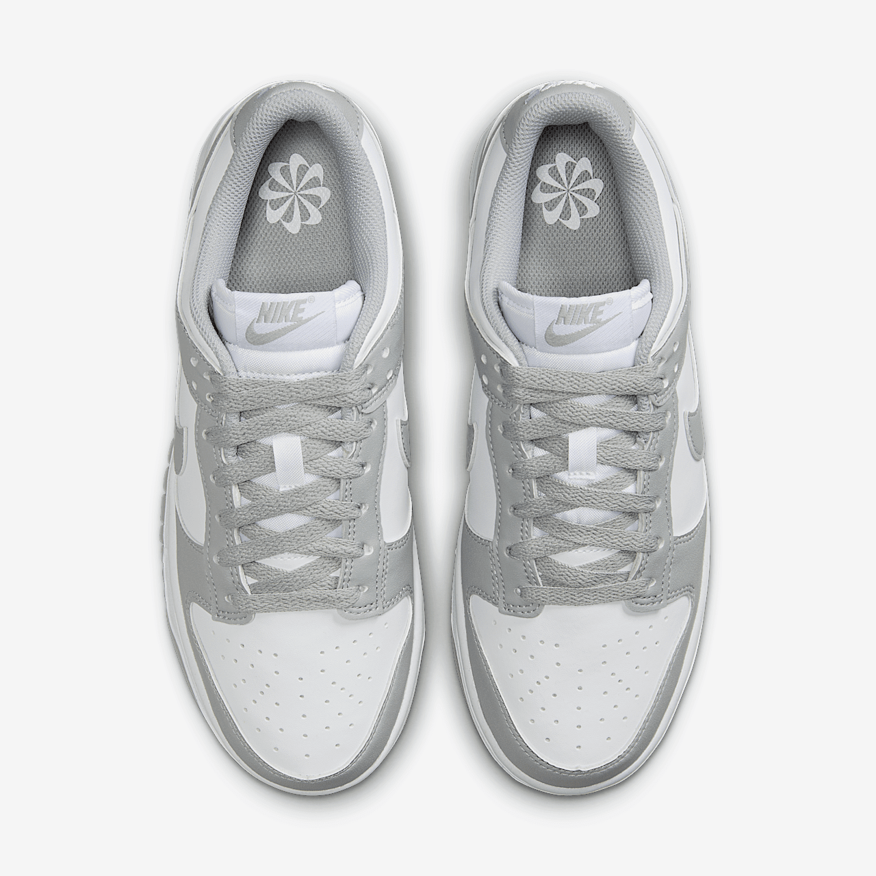Nike Dunk Low sneaker Wit/Light Smoke Grey