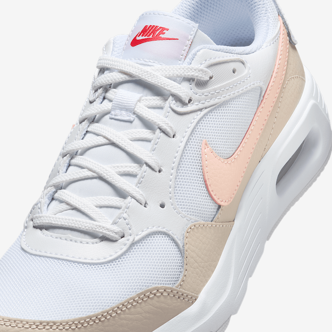 Nike Air Max SC sneaker Wit/Light Orewood Brown/Ember Glow/Echo Pink