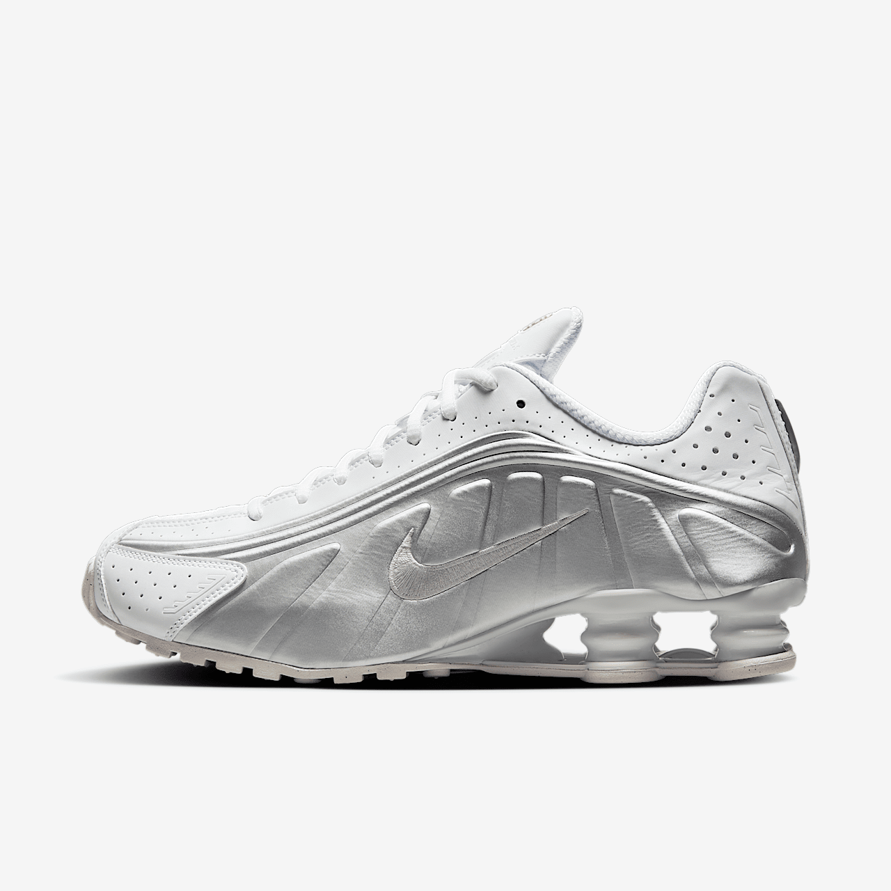Nike Nike Shox sneaker Wit/Wit/Bright Crimson/Metallic Silver