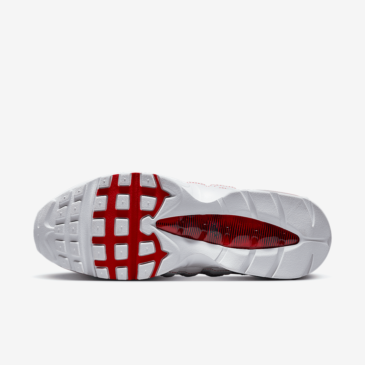 Nike Air Max sneaker Wit/University Red/Wolf Grey/Wit