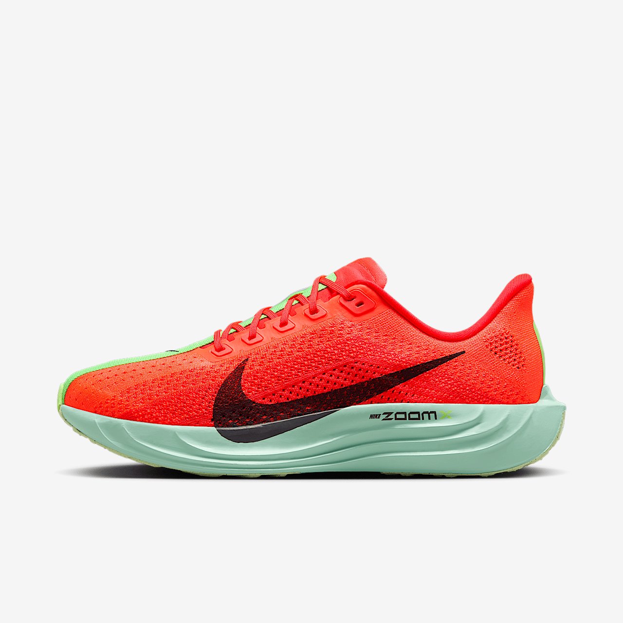 Nike Pegasus sneaker Bright Crimson/Lime Blast/Mint Foam/Cave Purple