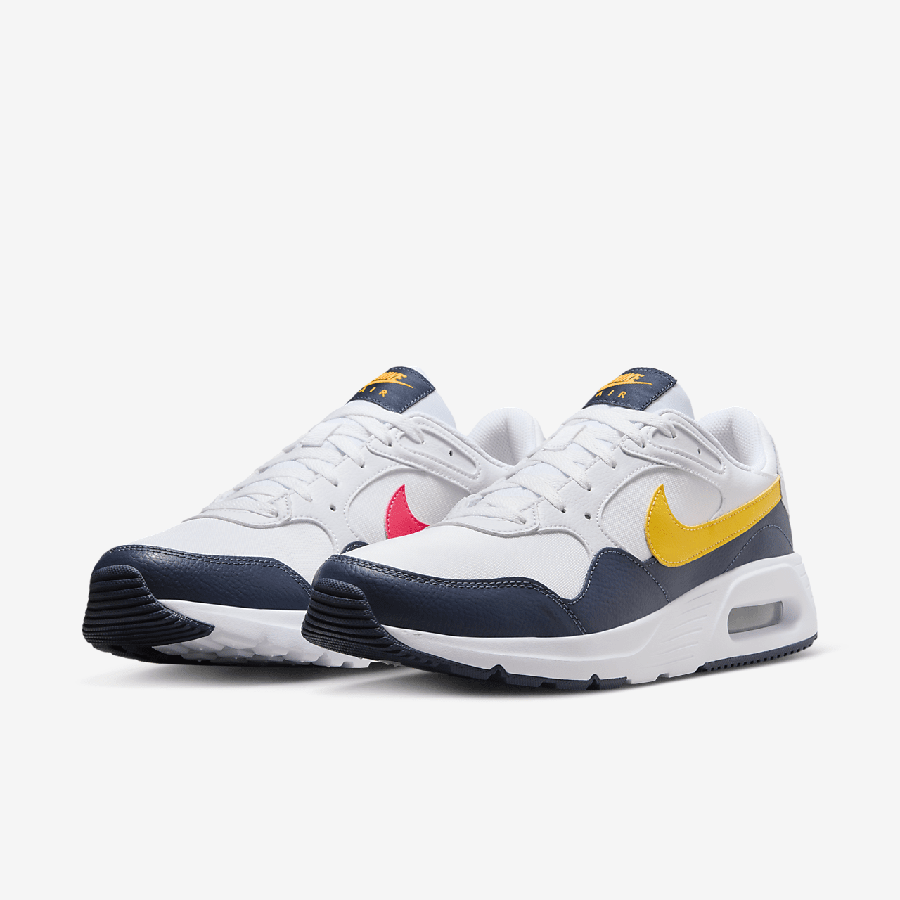 Nike Air Max SC sneaker Wit/Thunder Blue/Racer Pink/Laser Orange