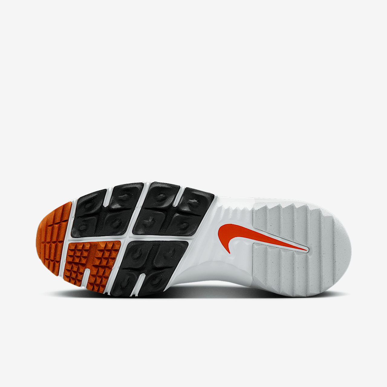 Nike Free sneaker Wit/Safety Orange/Zwart