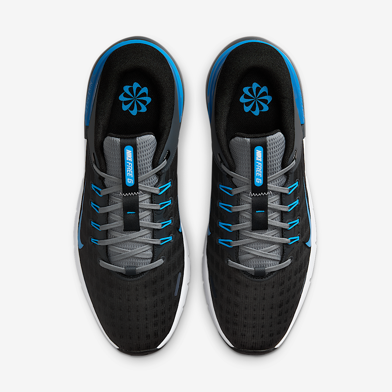 Nike Free sneaker Anthracite/Cool Grey/Blue Hero