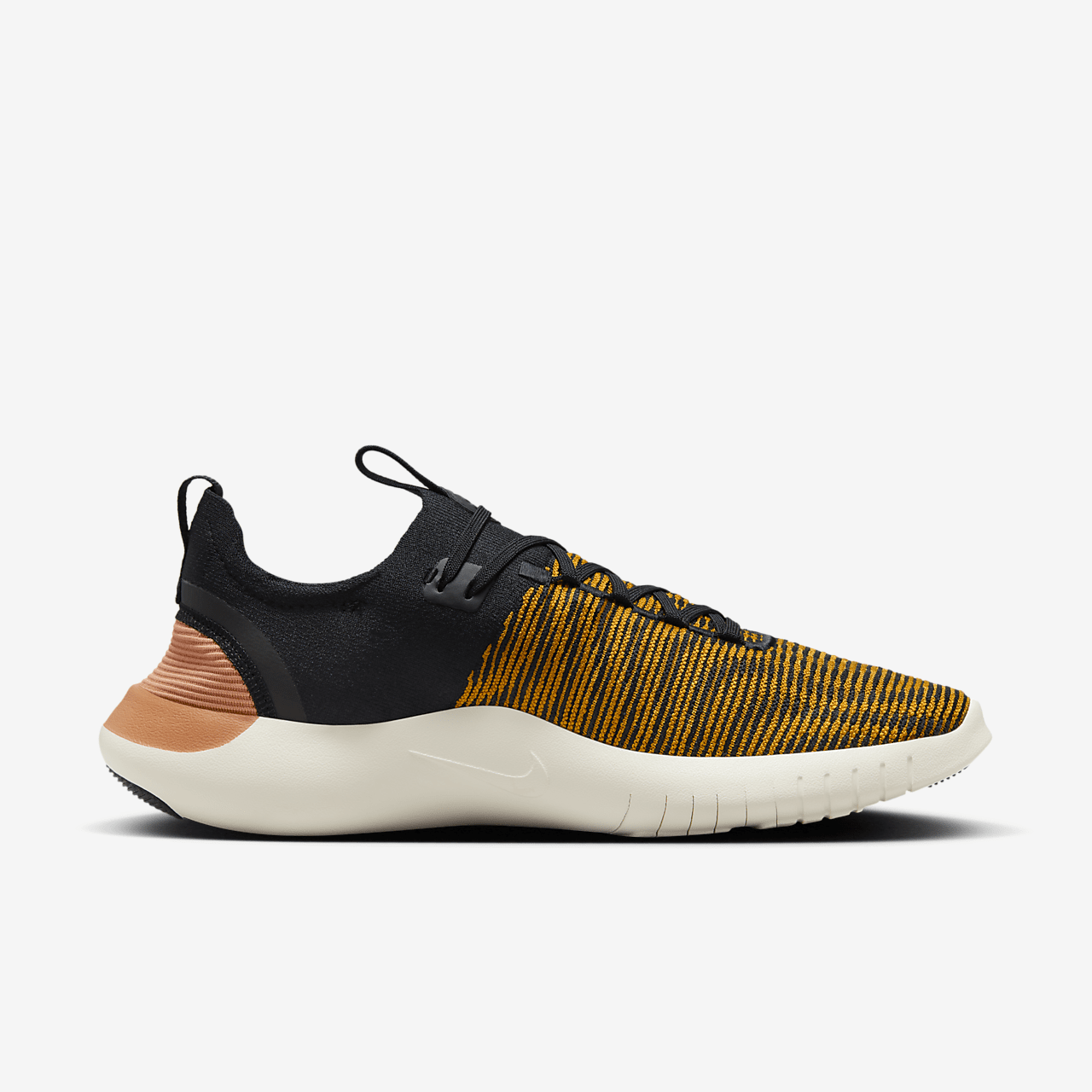 Nike Free sneaker Bronzine/Amber Brown/Sea Glass/Zwart