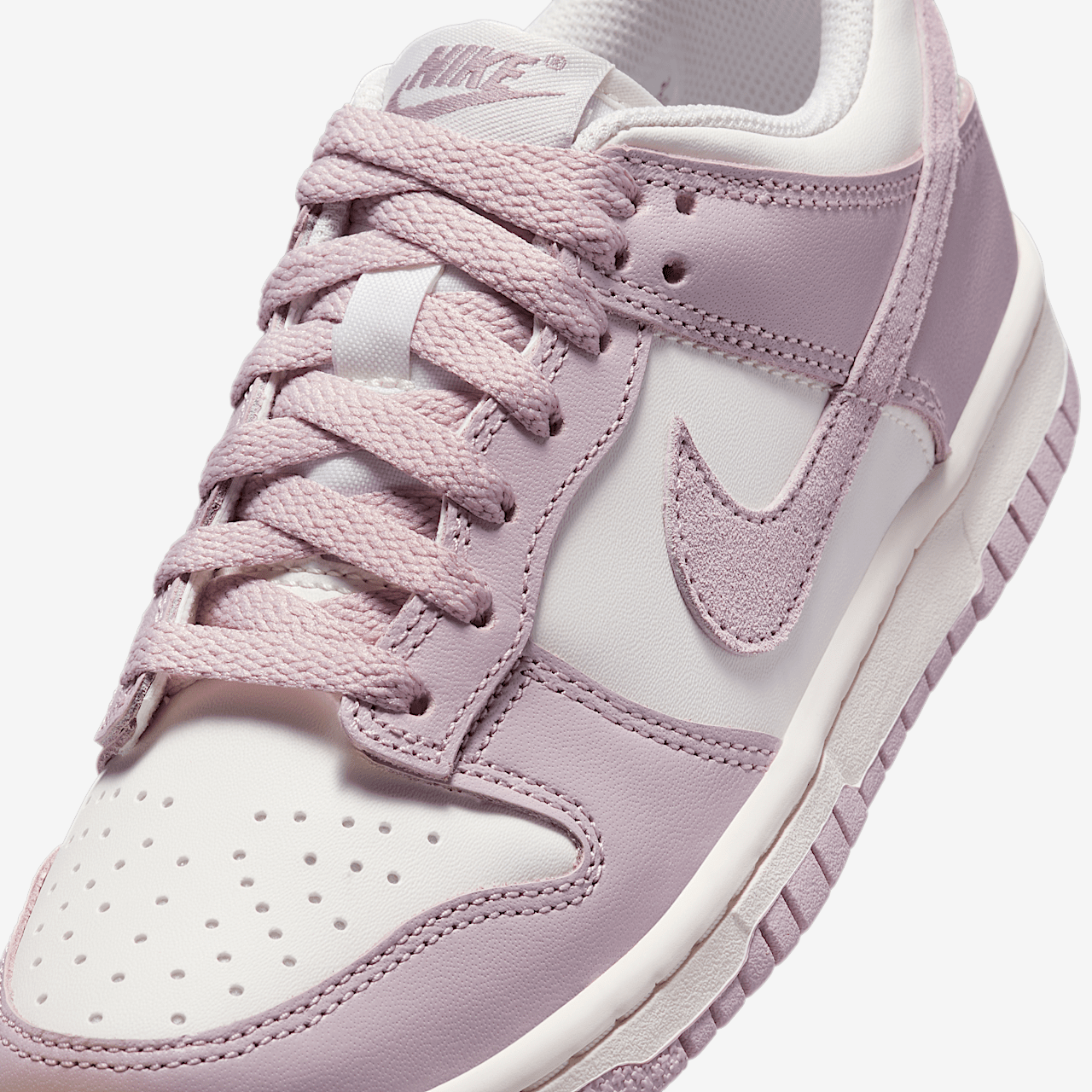 Nike Dunk Low sneaker Sail/Enigma Stone/Particle Rose