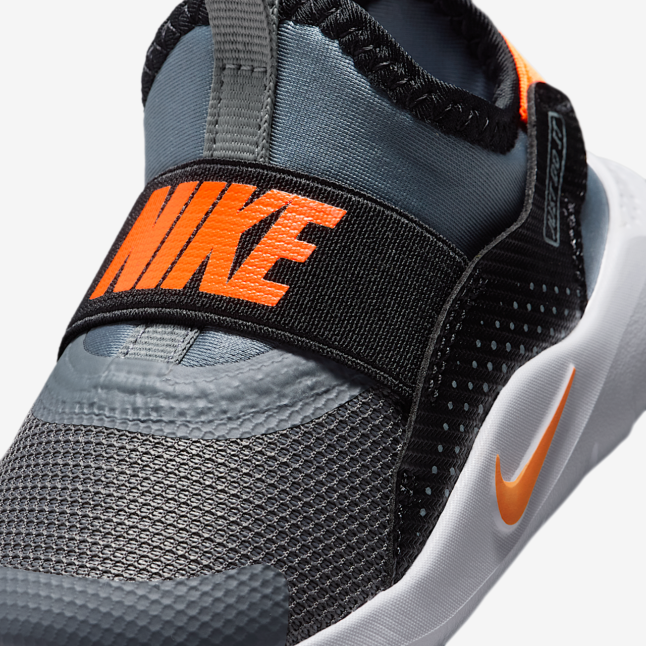 Nike  sneaker Cool Grey/Zwart/Wit/Total Orange