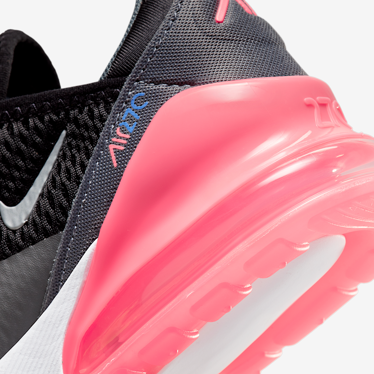 Nike Air Max sneaker Zwart/Smoke Grey/Sunset Pulse/Metallic Silver