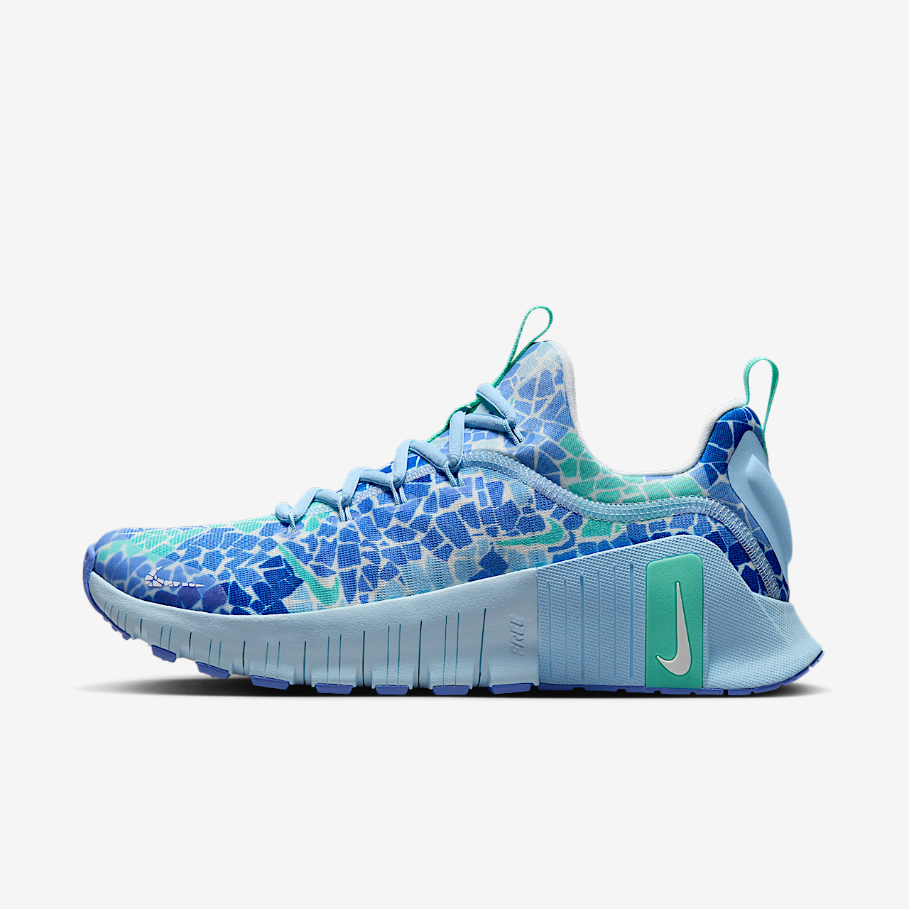 Nike Free sneaker Ice Blue/Royal Pulse/Racer Blue/Wit