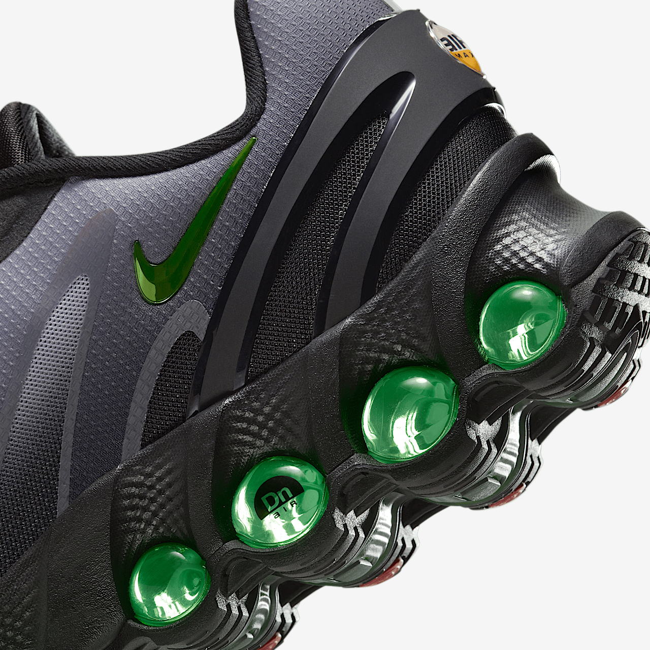 Nike Air Max DN sneaker Zwart/Light Smoke Grey/Zwart/Volt