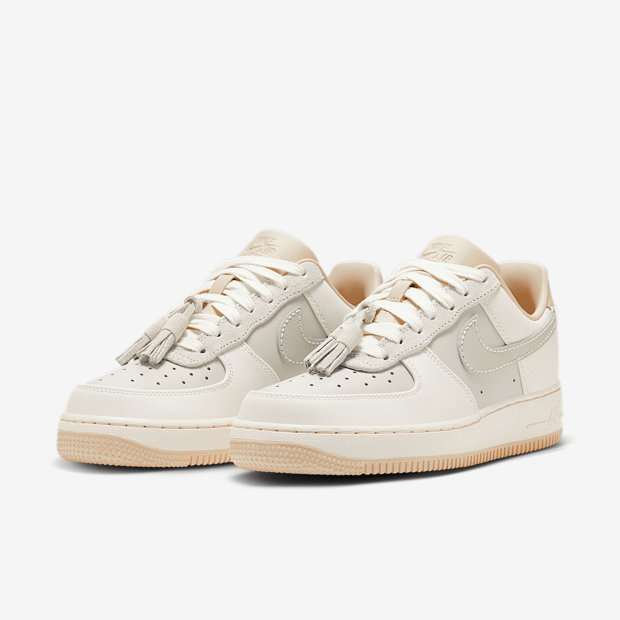 Nike Air Force 1 sneaker Light Bone/Sail/Pink Oxford/Light Bone