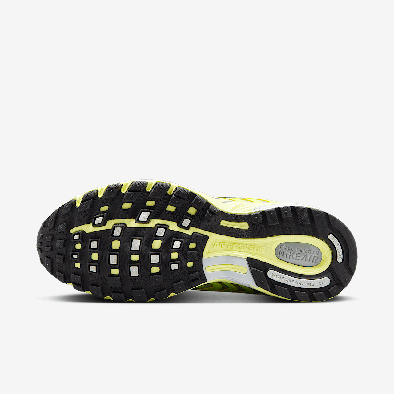 Nike Pegasus sneaker Volt/Zwart/Pure Platinum/Metallic Silver