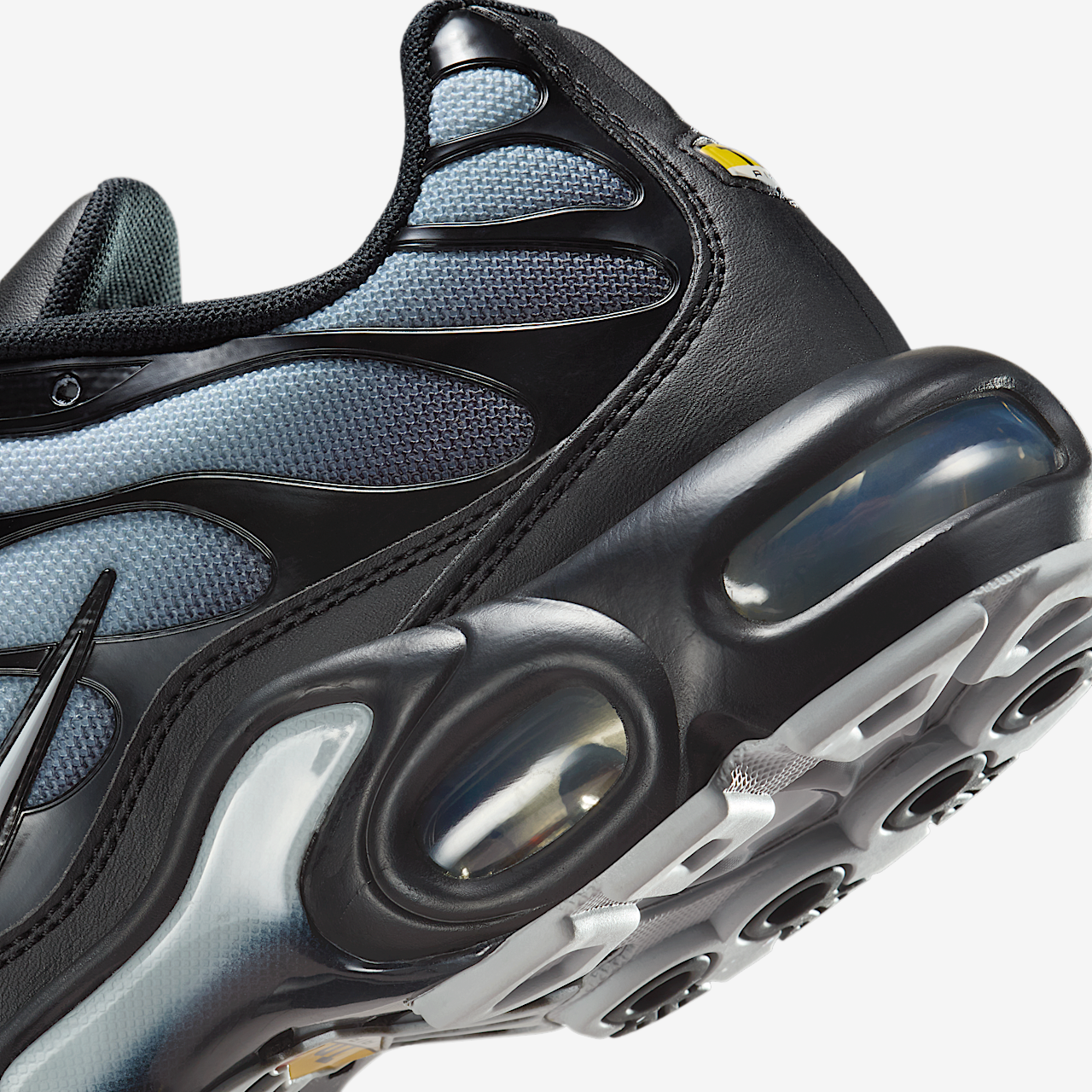 Nike Air Max Plus sneaker Zwart/Metallic Silver/Wolf Grey