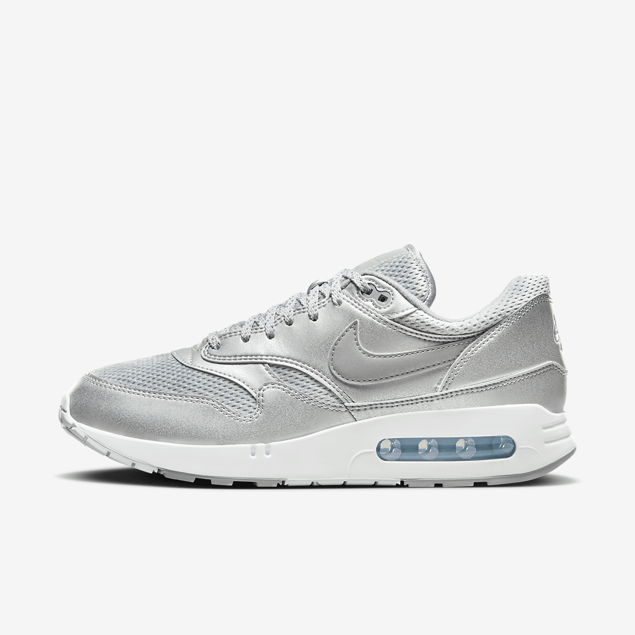 Nike Air Max 1 sneaker Cool Grey/Light Smoke Grey/Wit/Metallic Silver