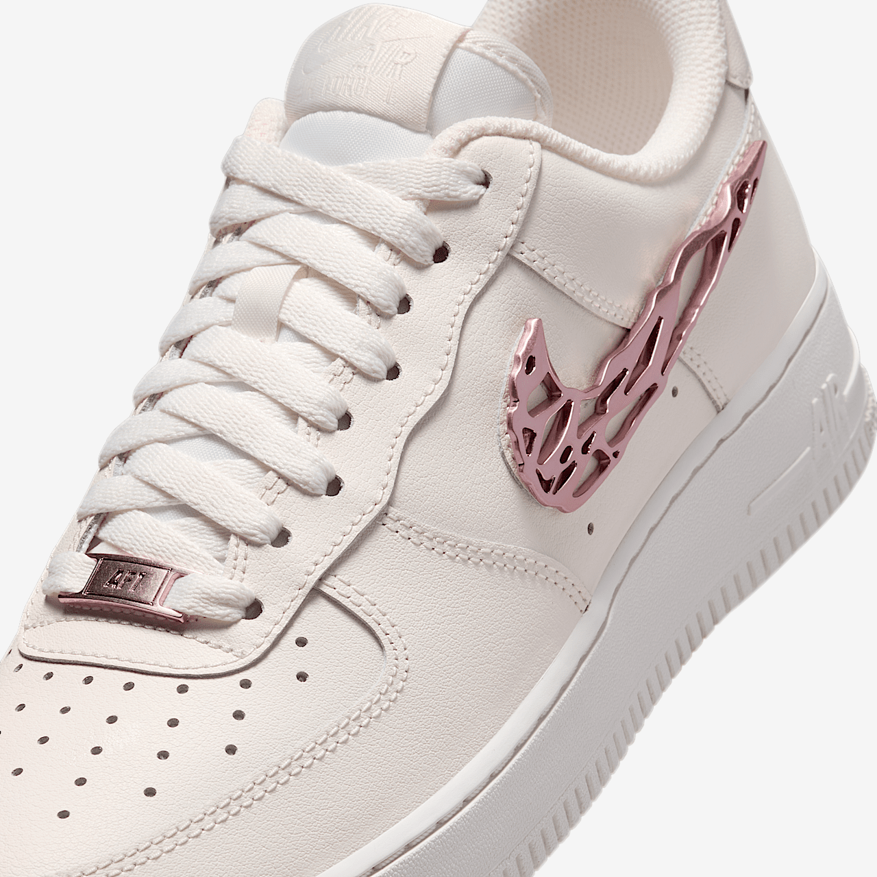 Nike Air Force 1 sneaker Sail/Sail/Sail/Rose Gold