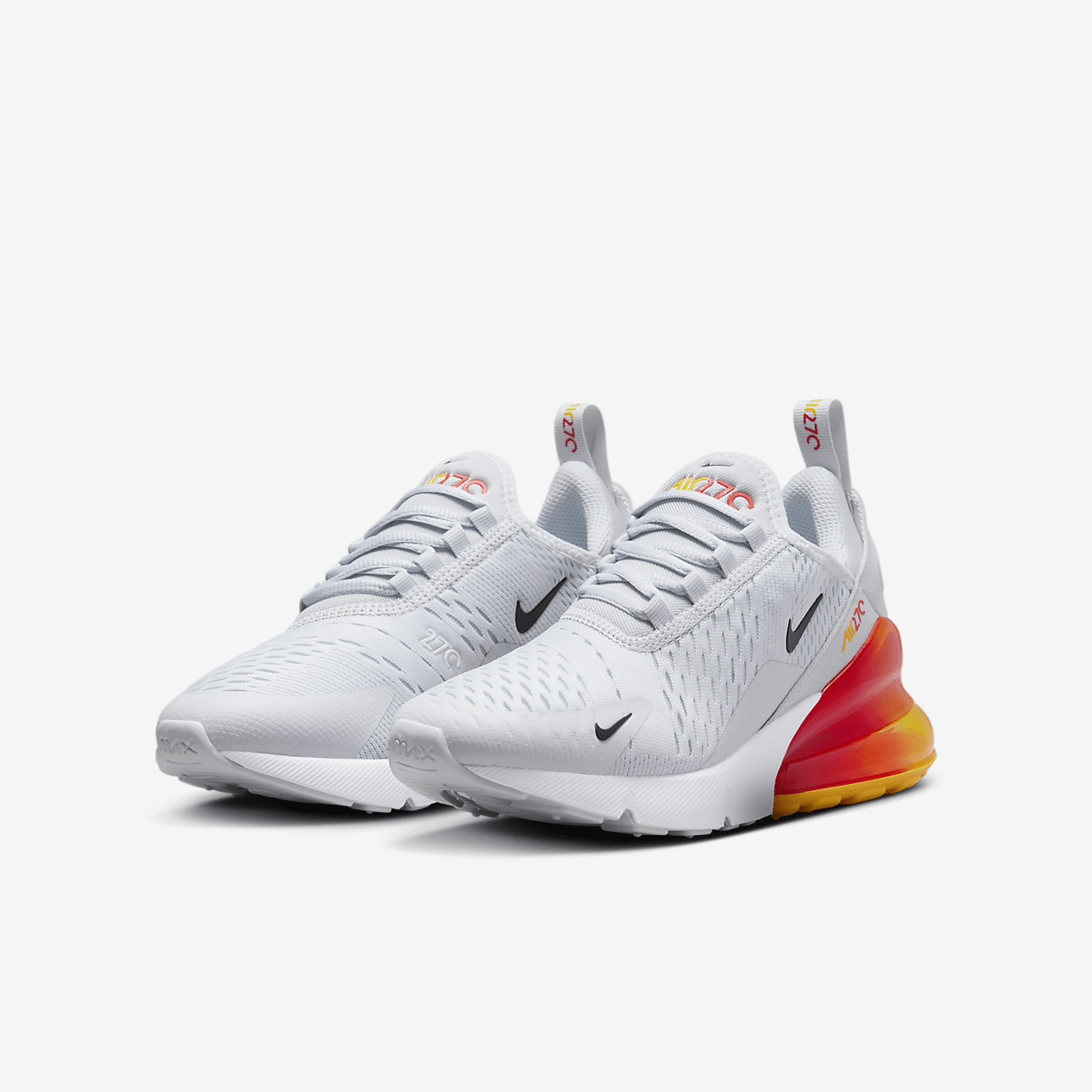 Nike Air max 270 sneaker Pure Platinum/Lightning/Cosmic Clay/Zwart