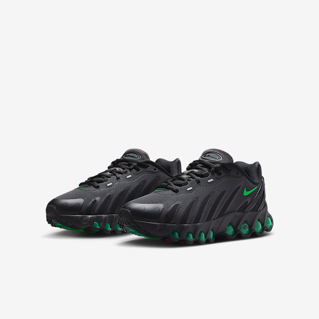 Nike Air Max DN sneaker Zwart/Dark Smoke Grey/Zwart/Green Strike