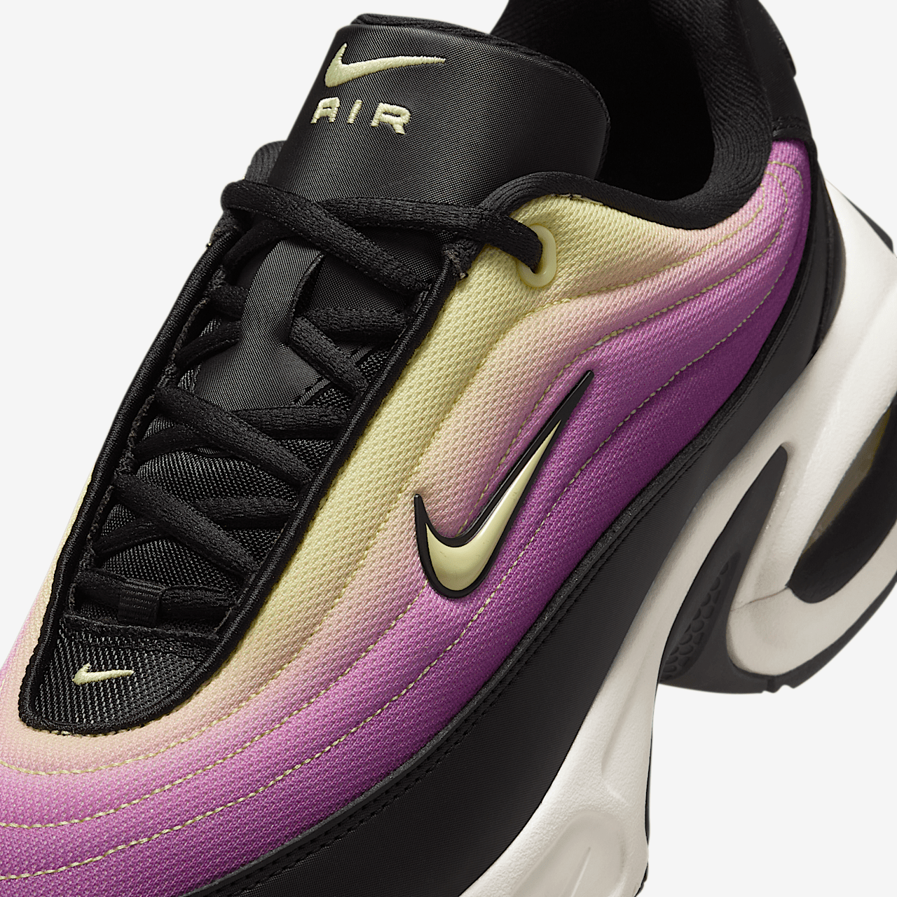 Nike Air Max sneaker Zwart/Hyper Violet/Pale Ivory/Citron Tint