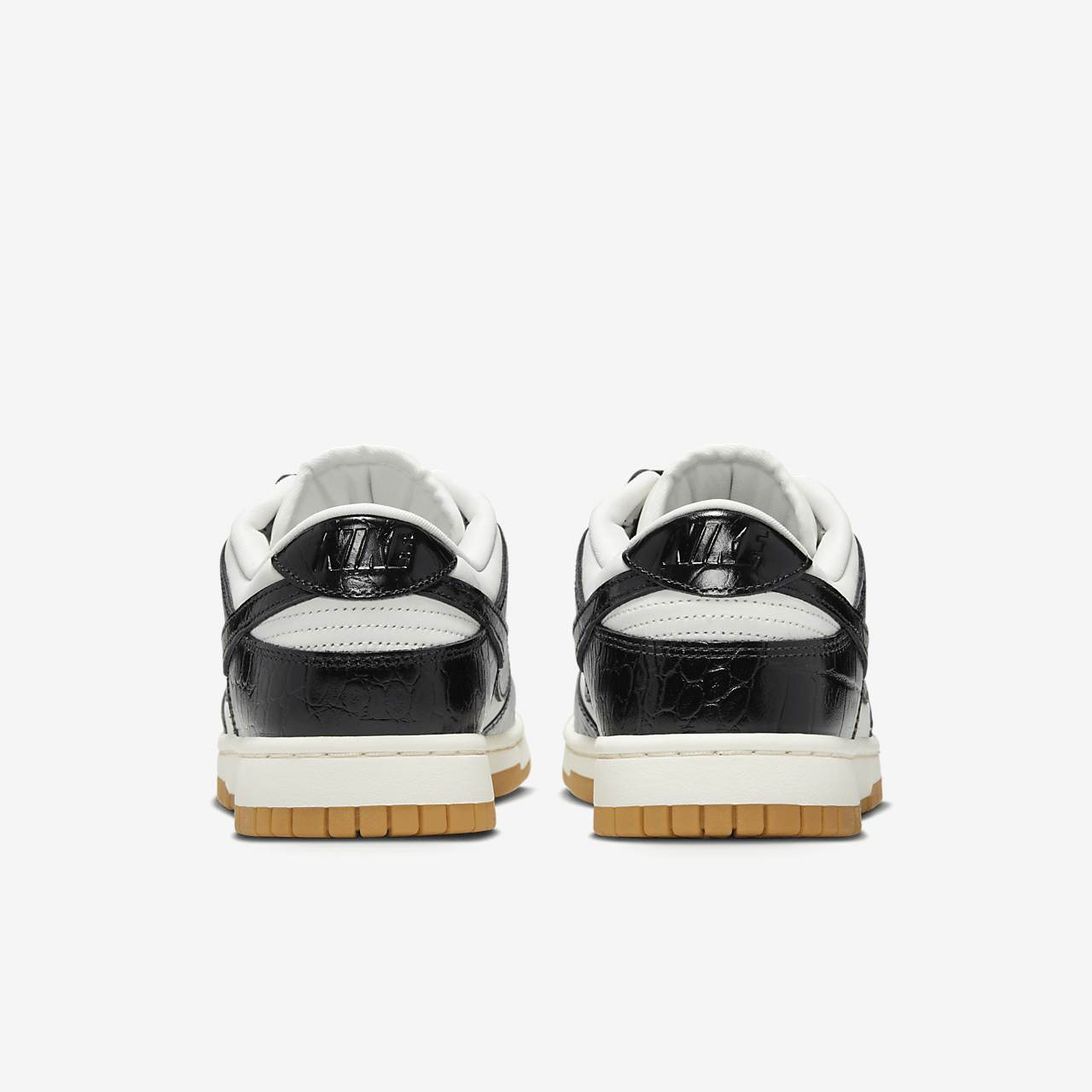 Nike Dunk Low sneaker Phantom/Sail/Gum Light Brown/Zwart