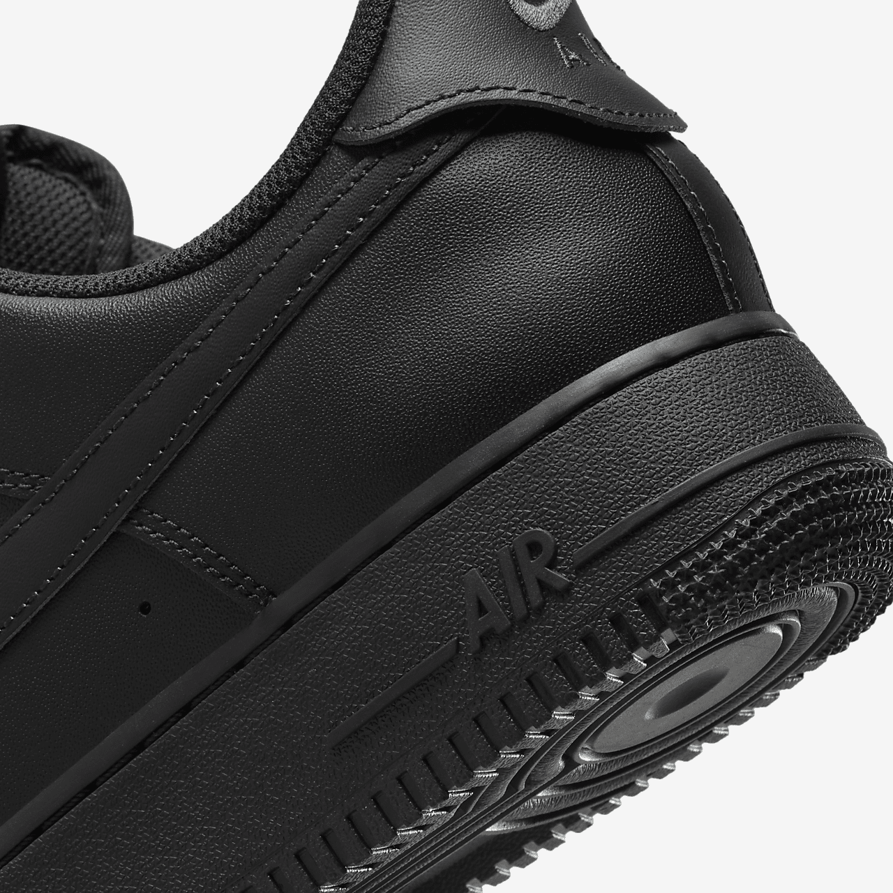 Nike Air Force 1 sneaker Zwart/Zwart/Zwart