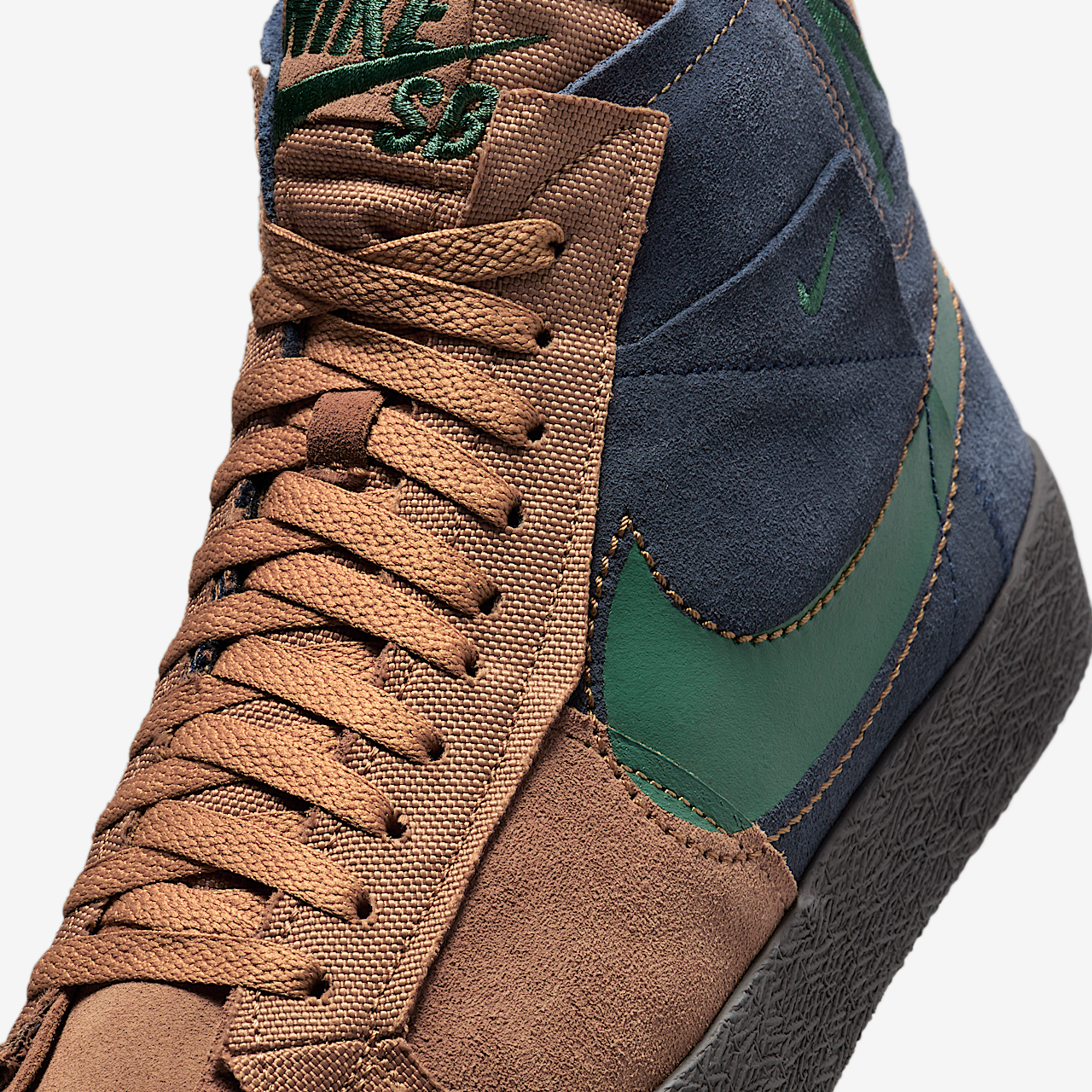 Nike Blazer sneaker Legend Dark Brown/Obsidian/Light British Tan/Fir