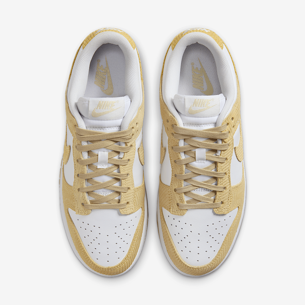 Nike Dunk Low sneaker Alabaster/Wit/Team Gold/Soft Yellow