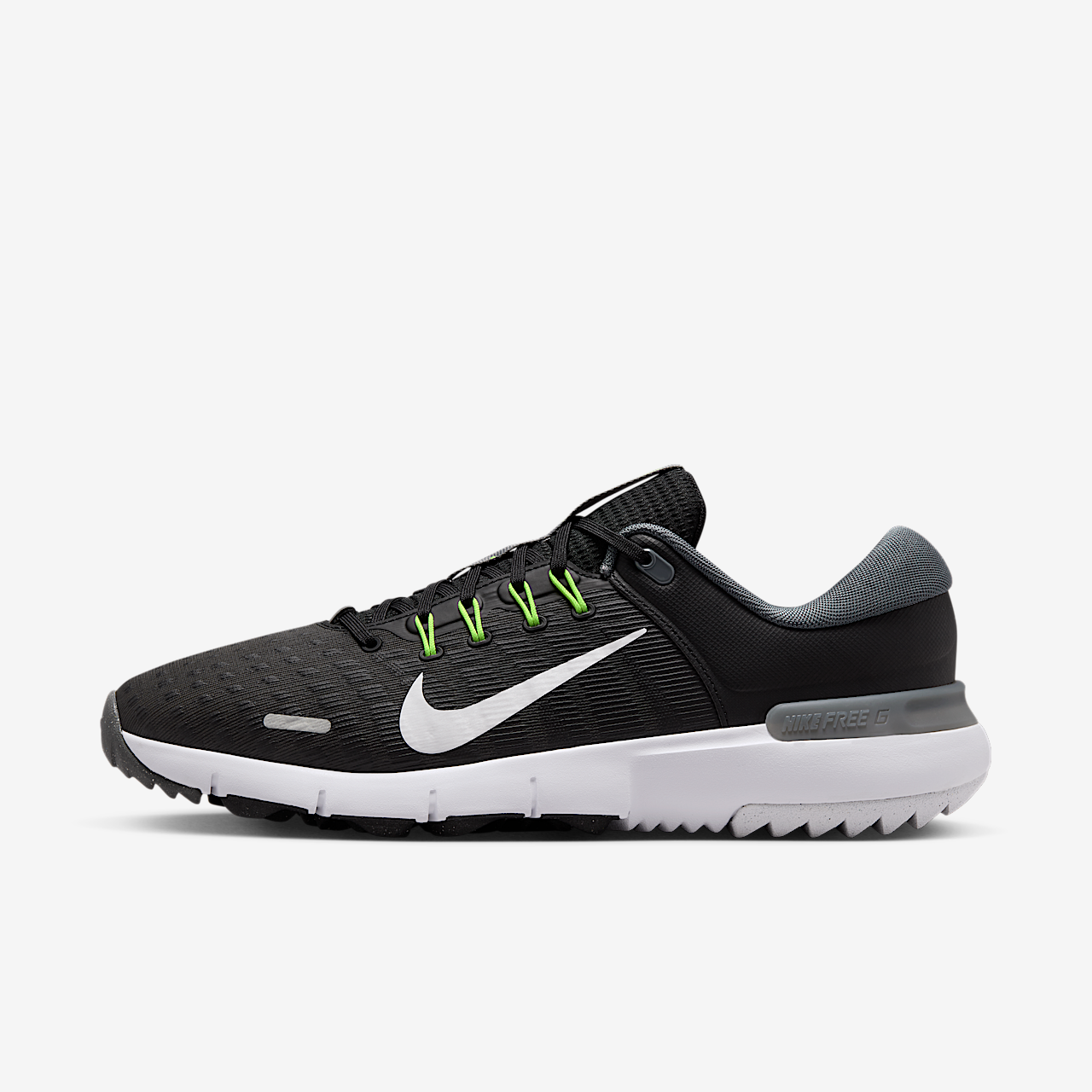 Nike  sneaker Zwart/Iron Grey/Volt/Wit