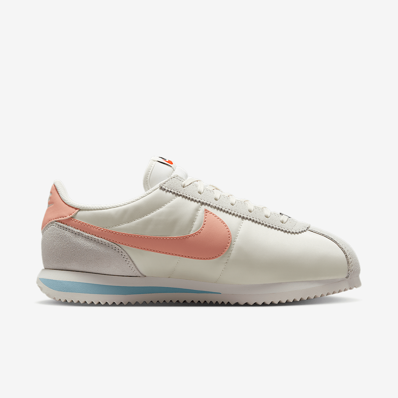 Nike Cortez sneaker Sail/Ocean Bliss/Arctic Orange