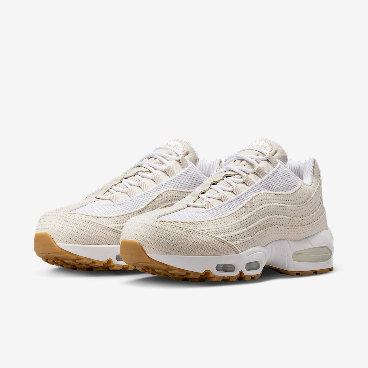 Nike Air Max sneaker Light Orewood Brown/Gym Red/Wit