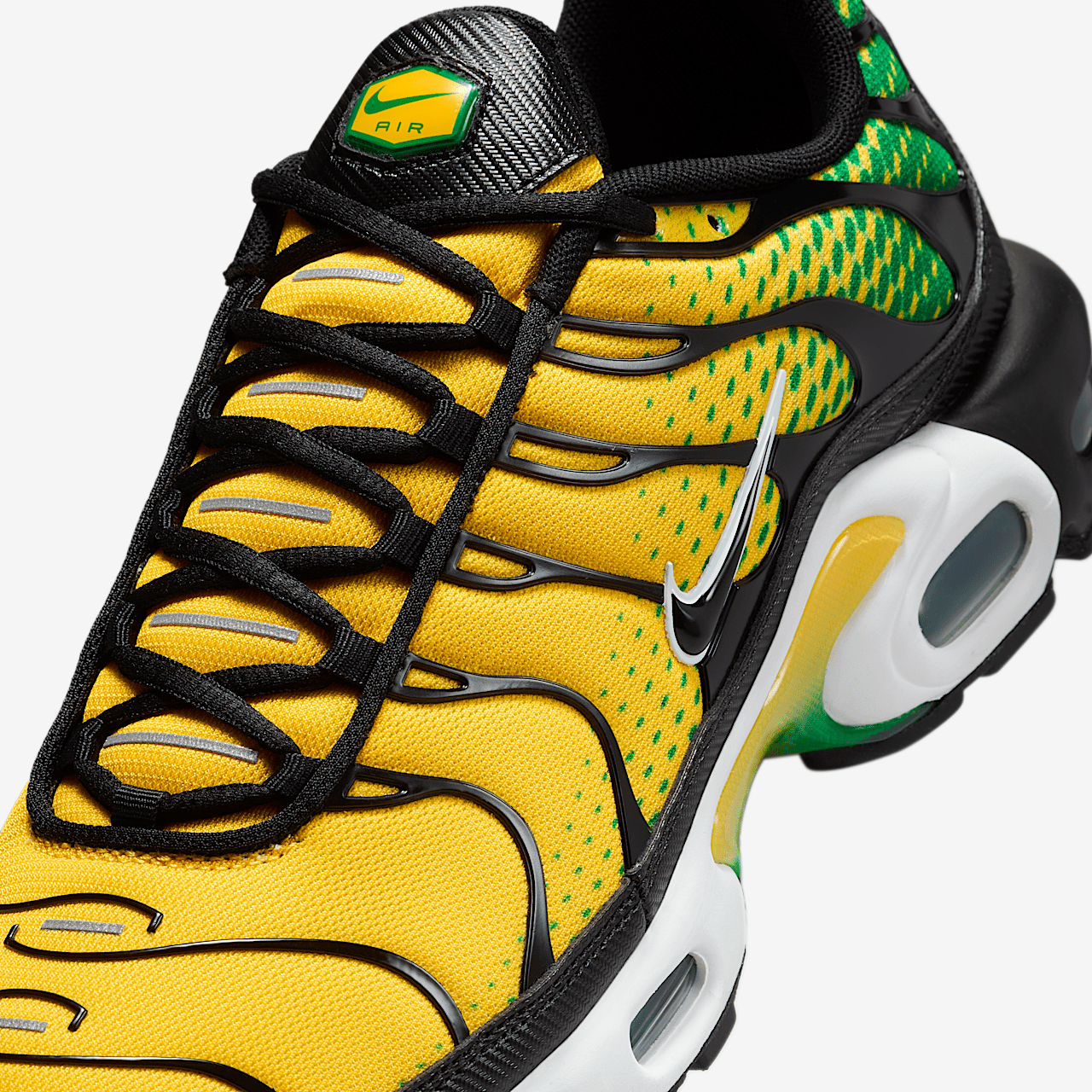Nike Air Max Plus sneaker Varsity Maize/Pine Green/Wit/Zwart