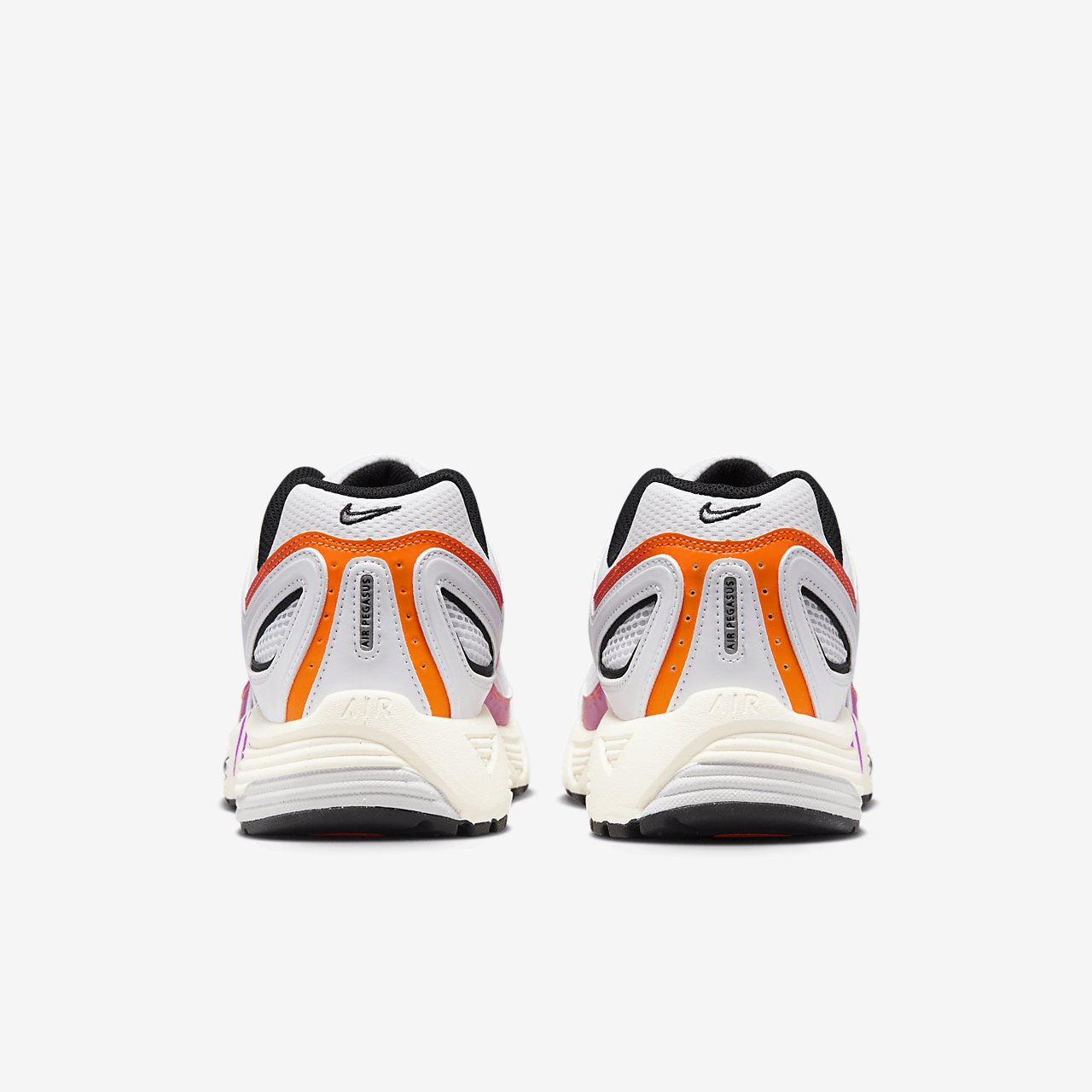 Nike Pegasus sneaker Wit/Total Orange/Hyper Violet/Chrome